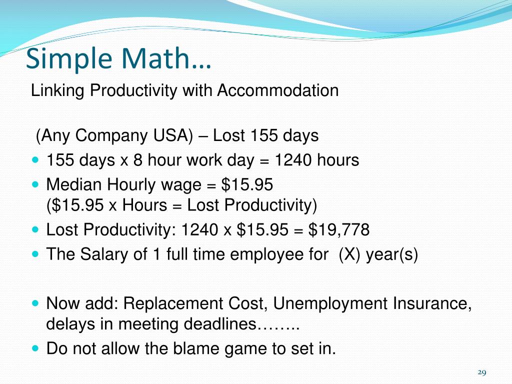 PPT The Employee Value Proposition Post Accident PowerPoint