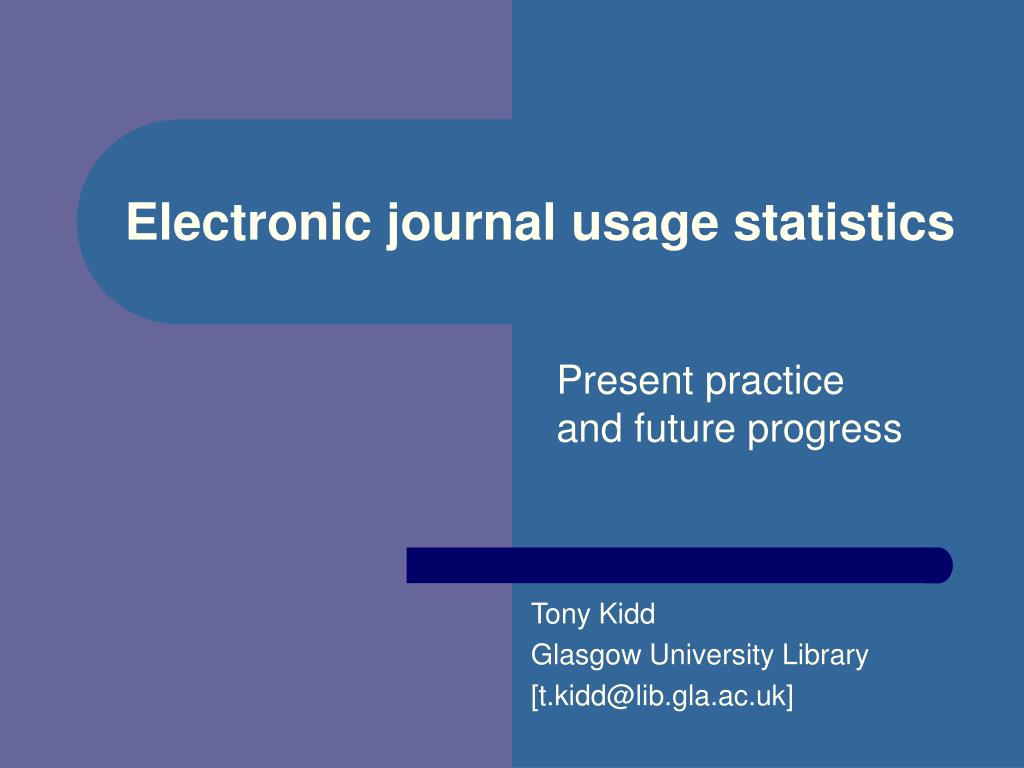 PPT Electronic journal usage statistics PowerPoint Presentation, free