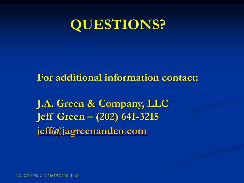 PPT Specialty Metals Compliance What’s the problem? Jeff Green J.A