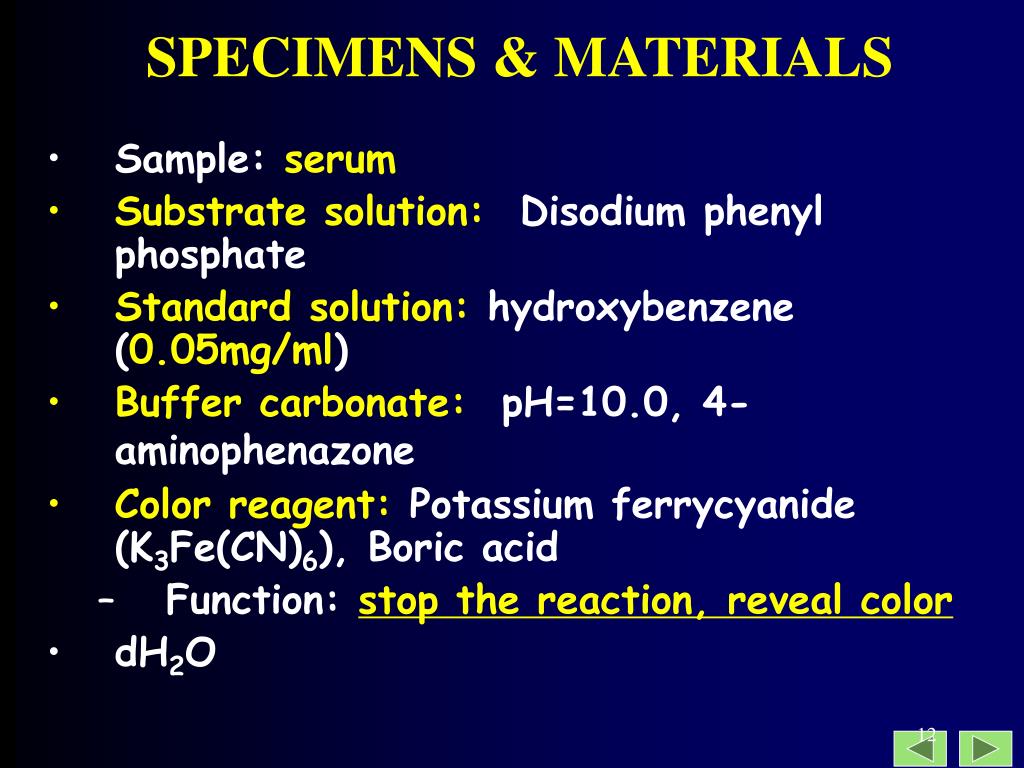 PPT Assay the Activity of Alkaline Phosphatase (ALP) in Serum (Disodium phenyl phosphate