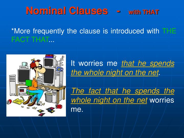 PPT Nominal Clauses PowerPoint Presentation ID5523358
