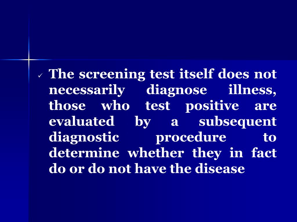 PPT SCREENING PowerPoint Presentation, free download ID5527103