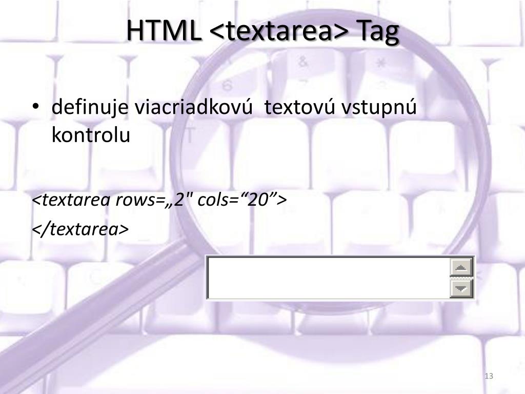 PPT Formuláre v HTML PowerPoint Presentation, free download ID5527634