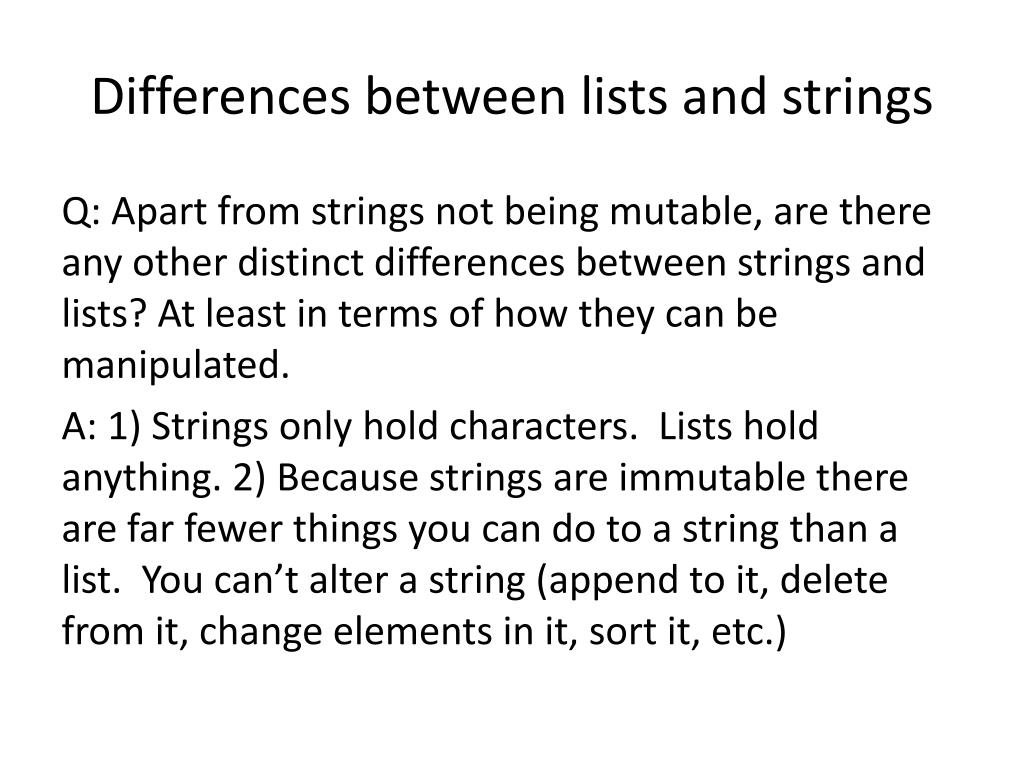 PPT ThinkPython Ch. 10 CS104 PowerPoint Presentation, free download