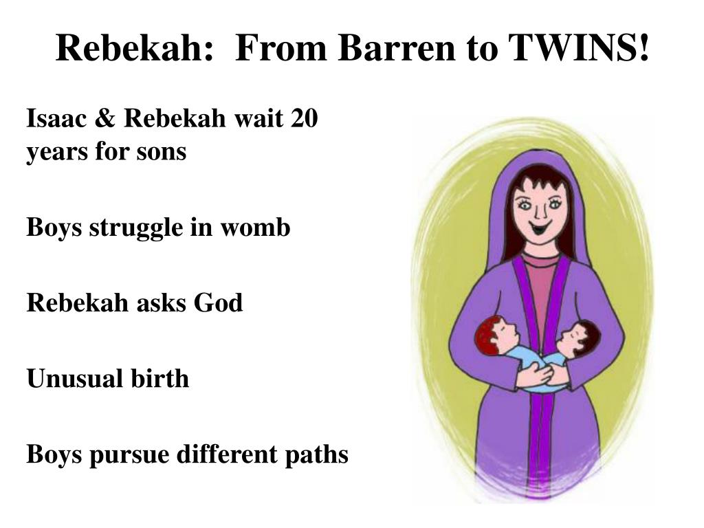 PPT Isaac, Rachel, Esau, Jacob Genesis 2526 PowerPoint Presentation