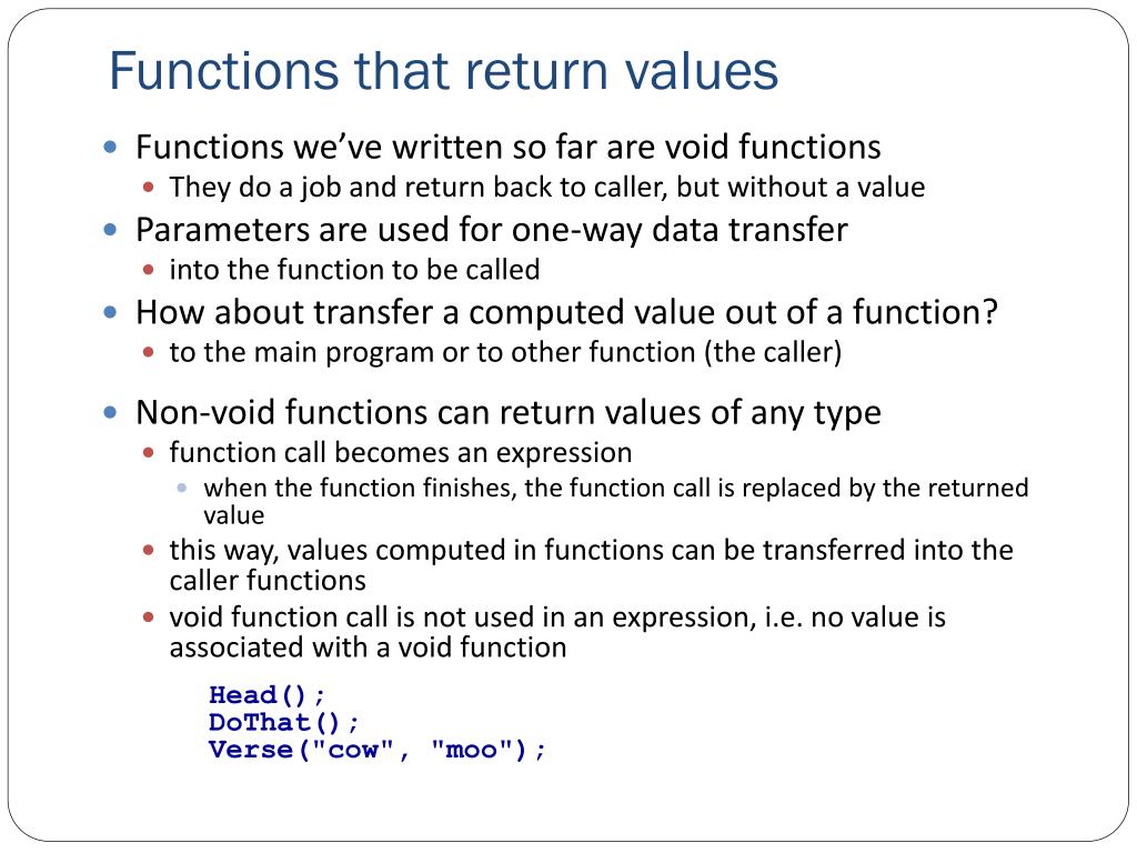 PPT Functions Overview PowerPoint Presentation, free download ID