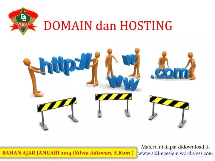 PPT DOMAIN dan HOSTING PowerPoint Presentation, free download ID