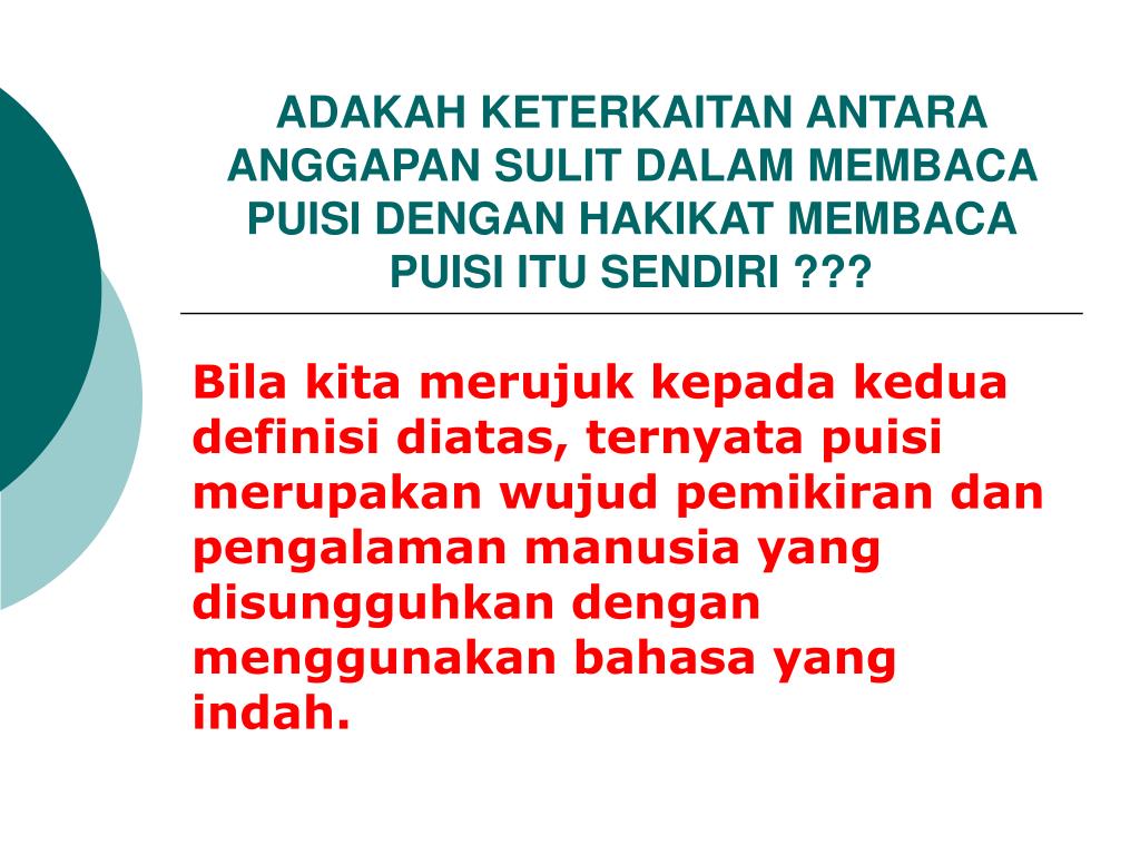 Puisi Sajak Terdiri Atas Berapa Larik Dan Berapa Bait
