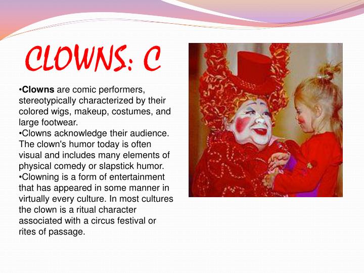 PPT CIRCUS MAGIC AN ABC PROJECT PowerPoint Presentation