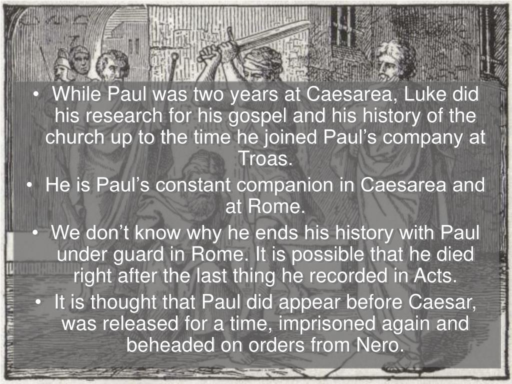 PPT Acts of the Apostles, Acts 26132 PowerPoint Presentation, free