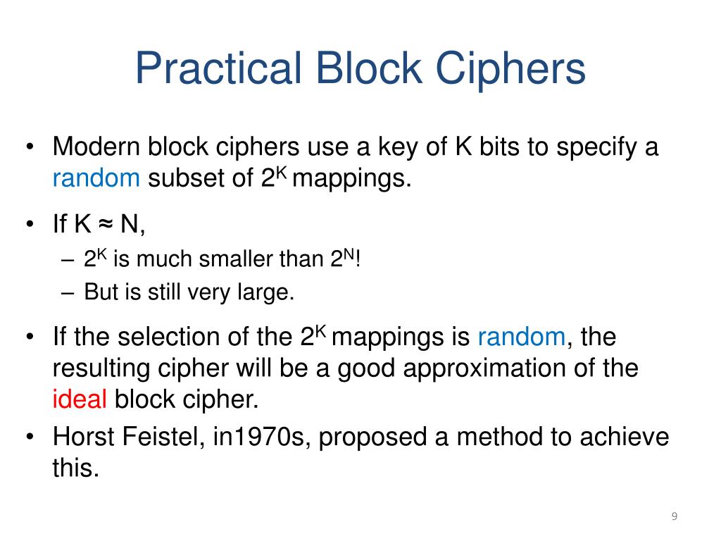 PPT Modern Block Ciphers PowerPoint Presentation, free download ID