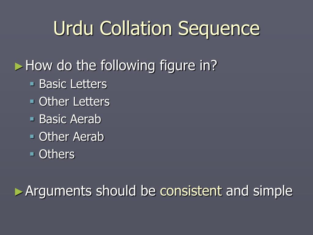 PPT پاکستانی زبانوں کی ترتیب تہجی اور متعلقہ مسائل PowerPoint