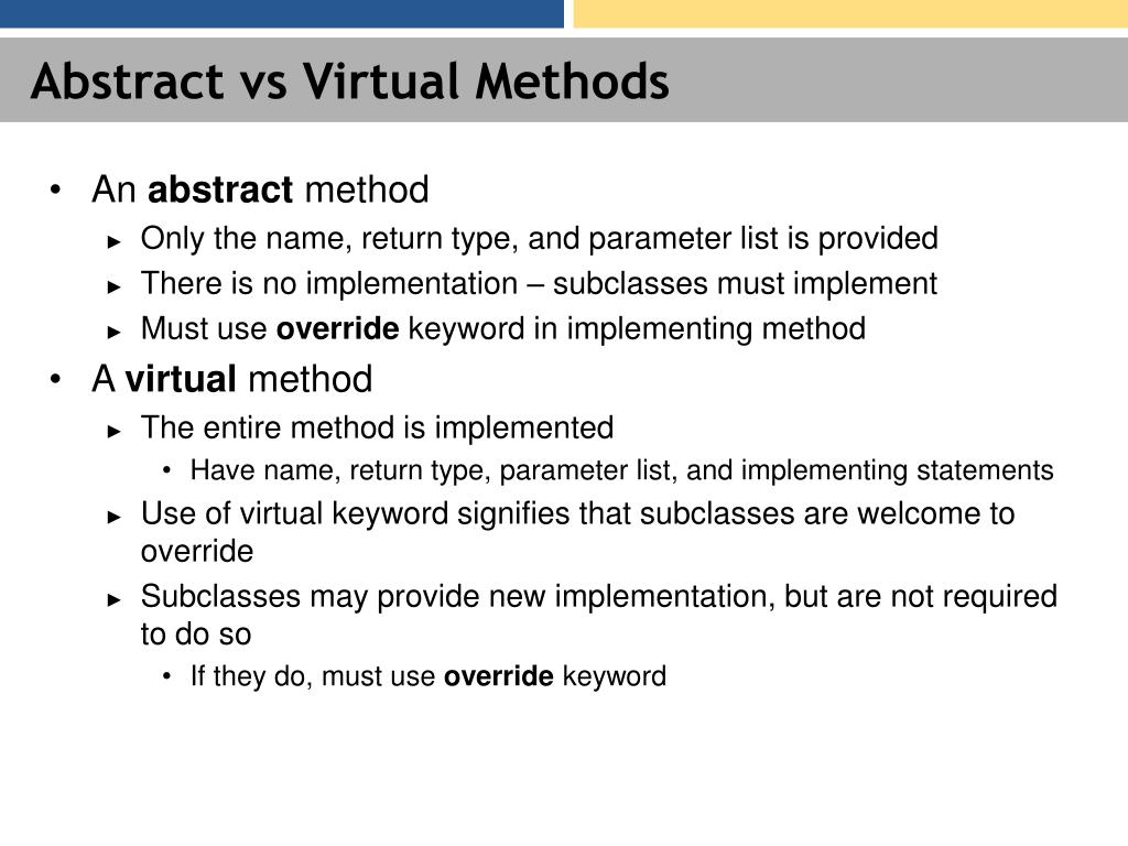 PPT Inheritance, Method Overloading, Interfaces, Abstract Classes