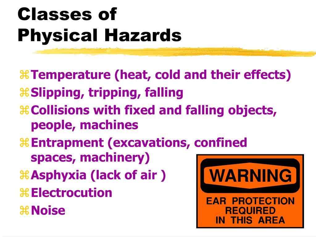 PPT Workplace Hazards PowerPoint Presentation, free download ID5552434