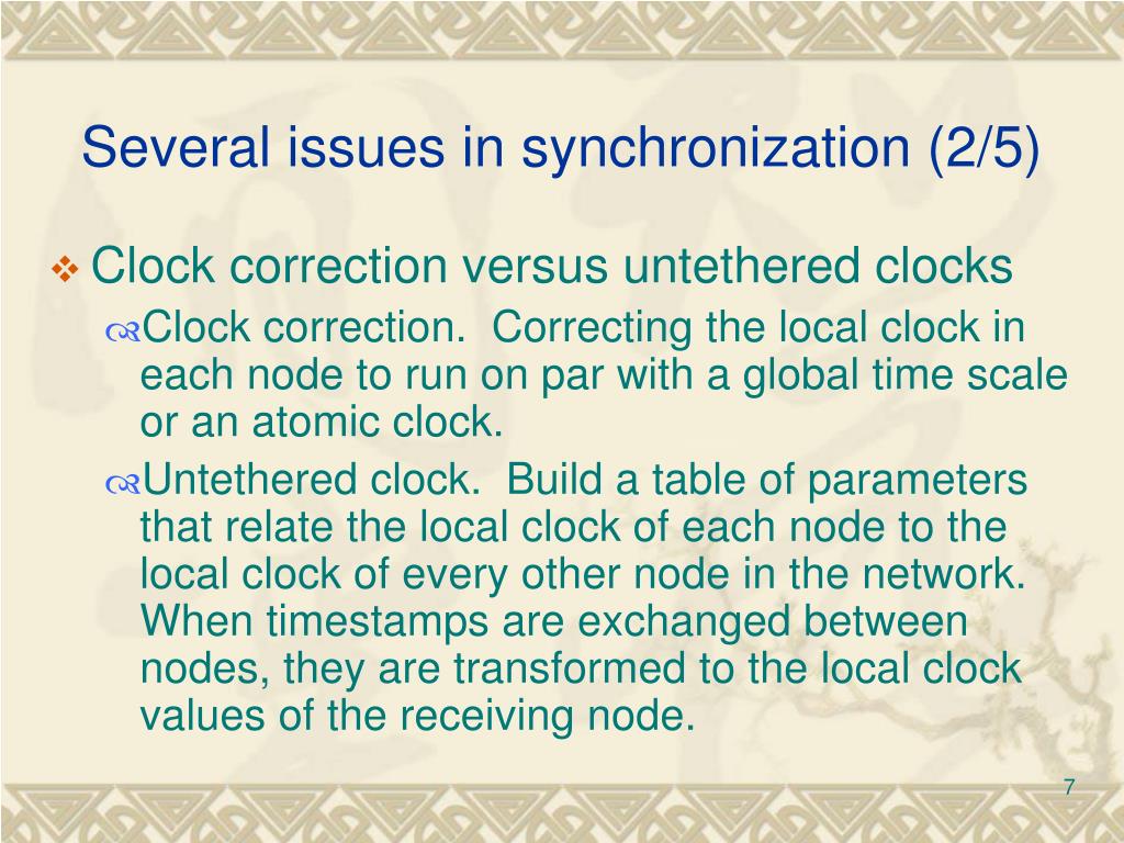 PPT Clock Synchronization for Wireless Sensor Networks A Survey