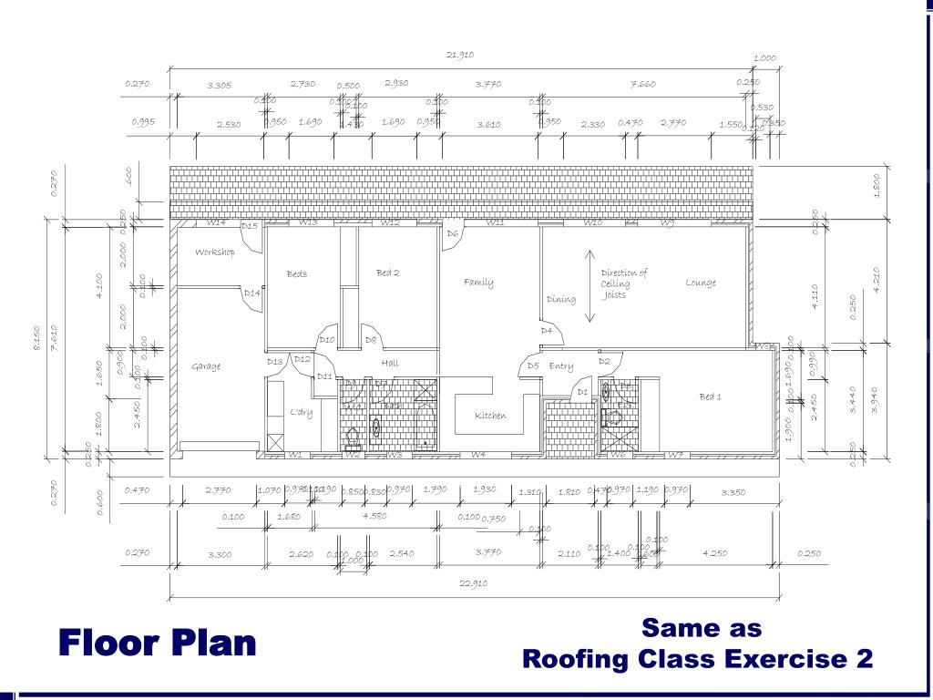 PPT Timber Wall Framing Class Exercise 2 PowerPoint Presentation