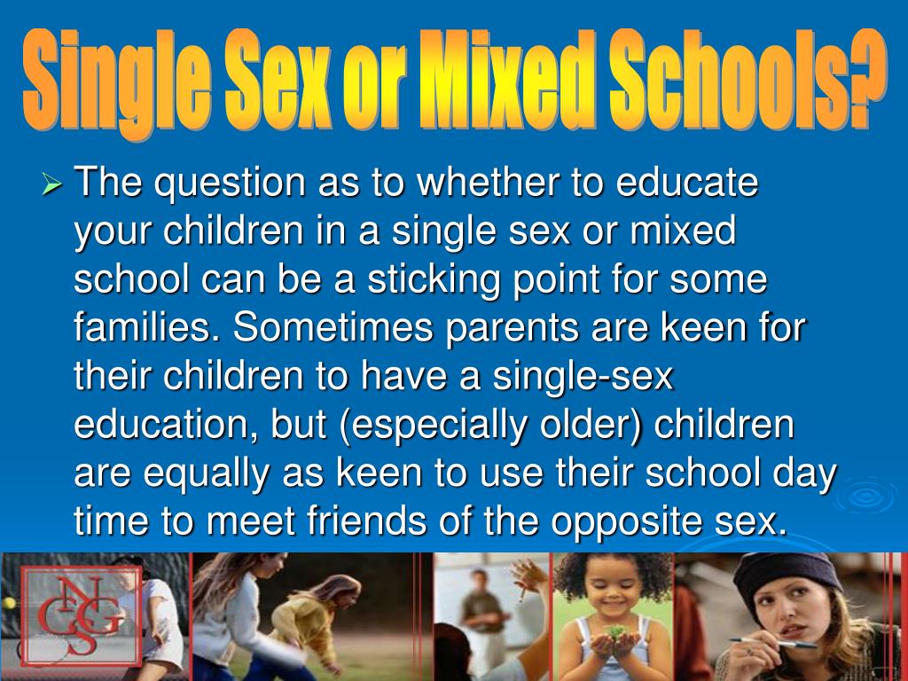 PPT Singlesex schools PowerPoint Presentation, free download ID