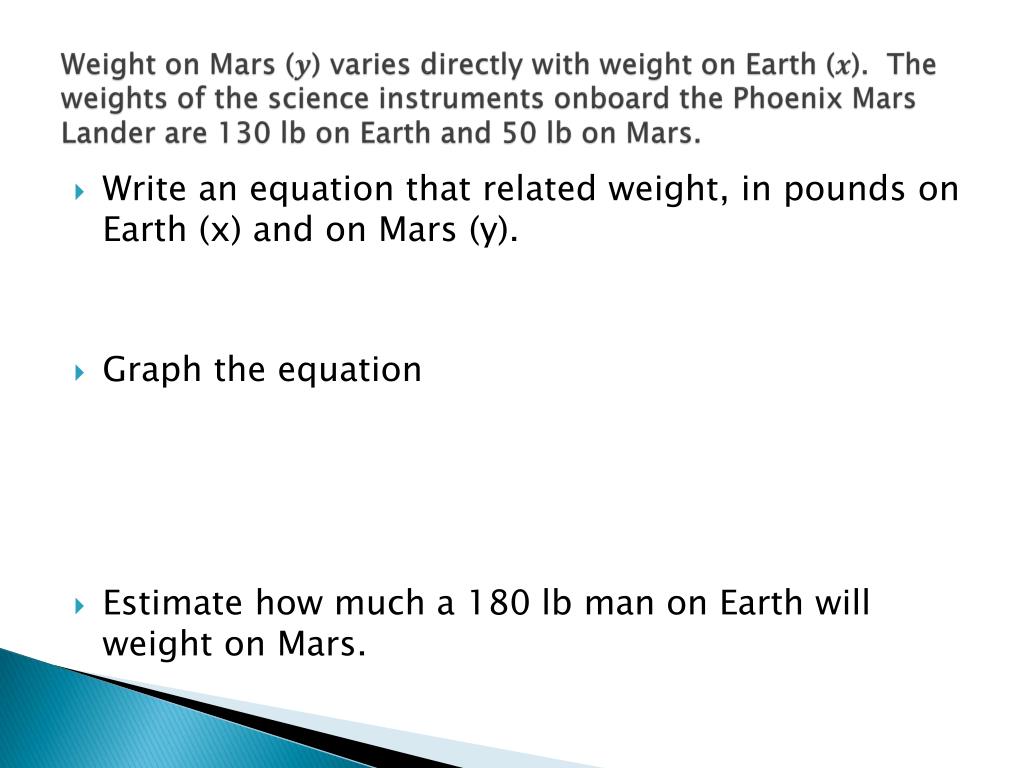 PPT Direct Variation PowerPoint Presentation, free download ID5557249