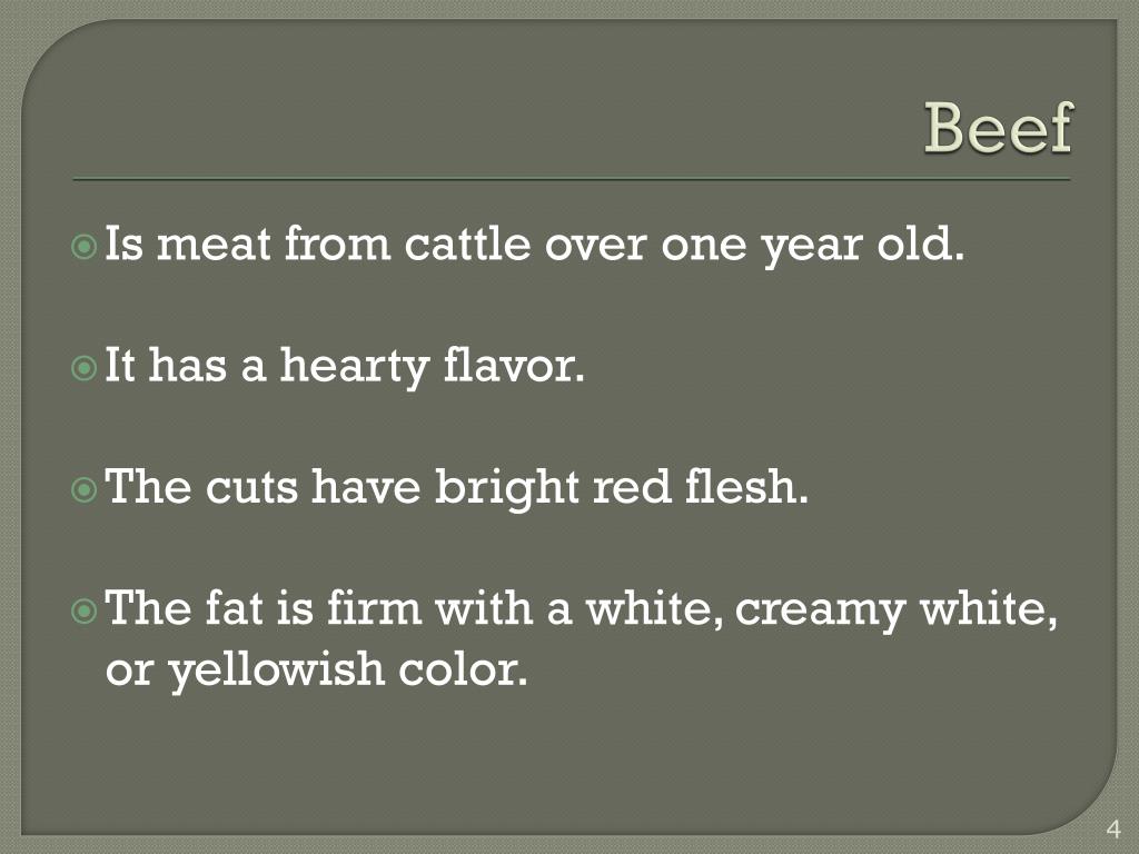 PPT Meat PowerPoint Presentation, free download ID5559151