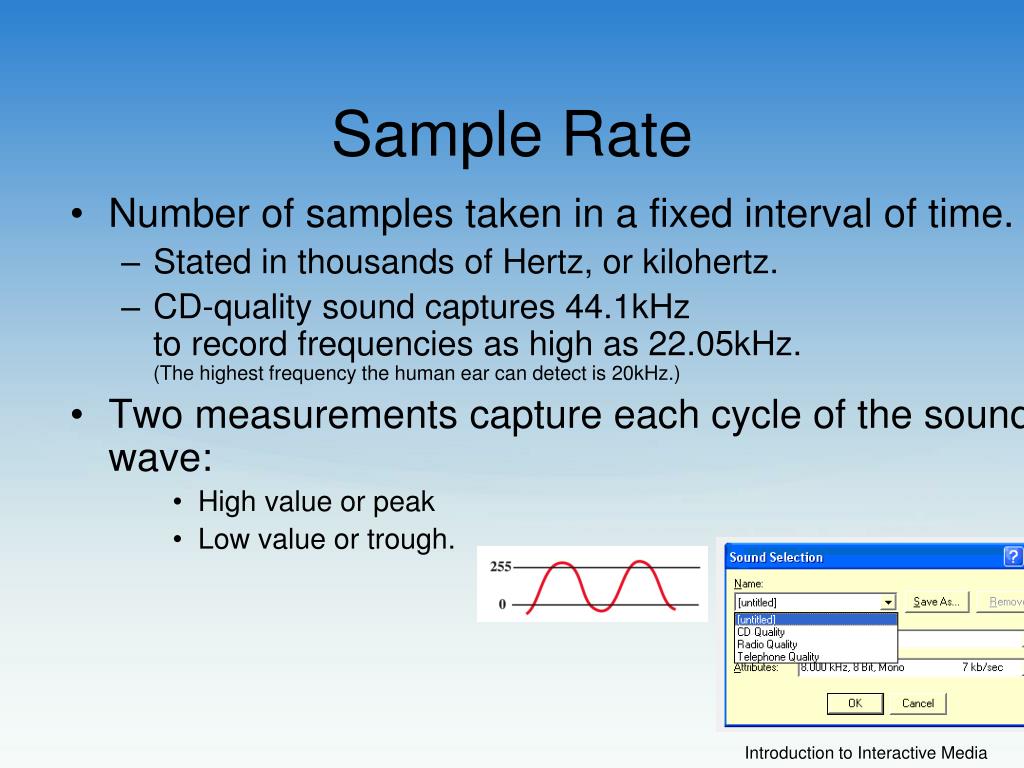 PPT 10 Audio in Interactive Digital Media PowerPoint Presentation