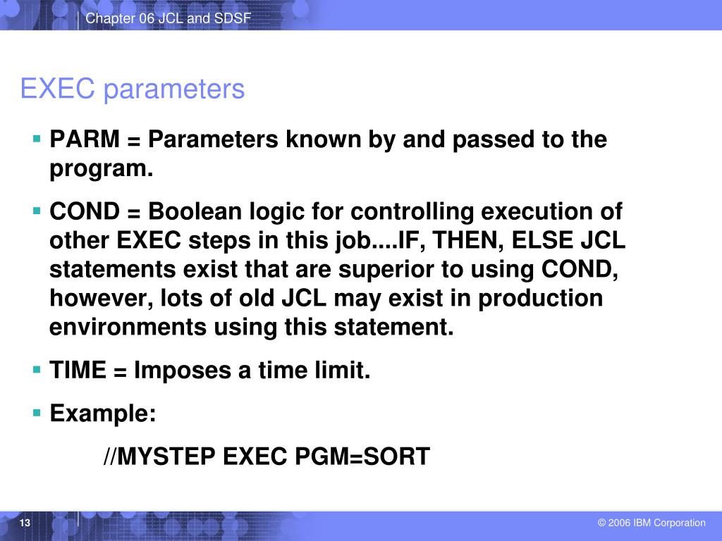 PPT Chapter 6 Using Job Control Language (JCL) and System Display