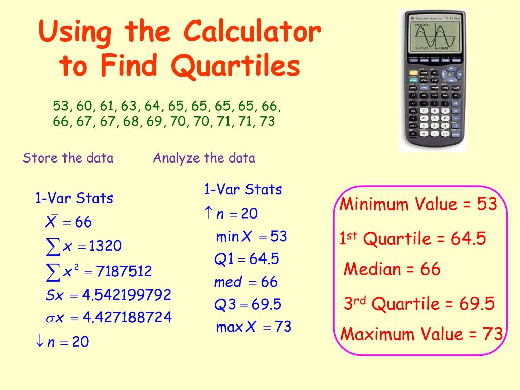 PPT Quartiles PowerPoint Presentation, free download ID5567456