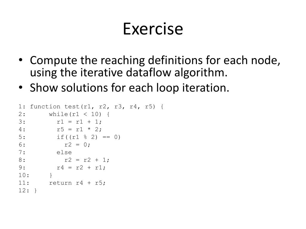 PPT DataFlow Analysis Framework PowerPoint Presentation, free