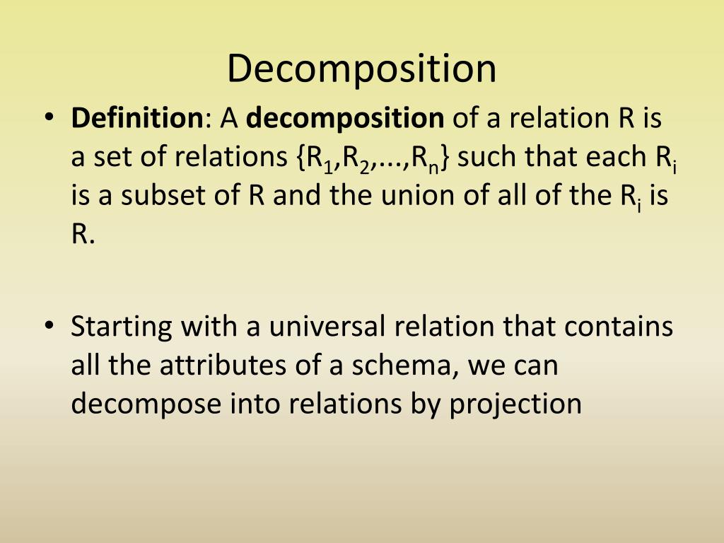 PPT Chapter 6 Normalization PowerPoint Presentation, free download