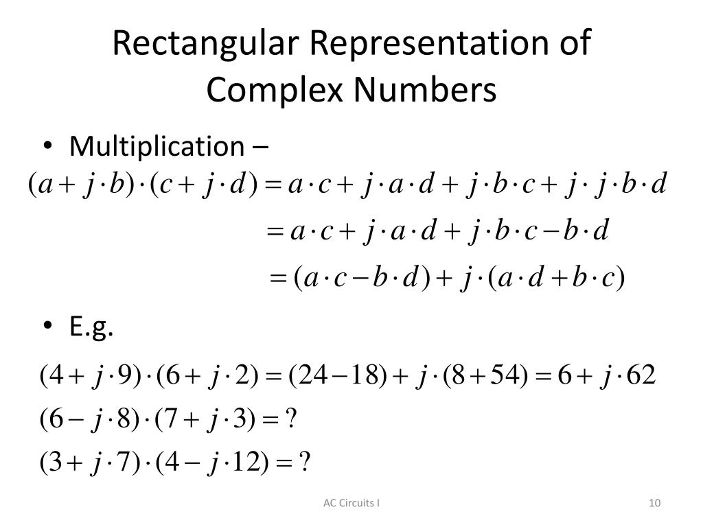 PPT Introduction to Complex Numbers PowerPoint Presentation, free