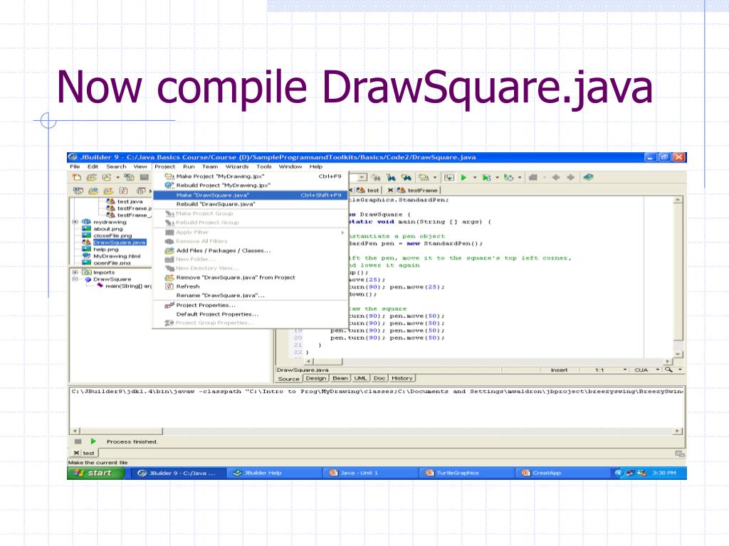 PPT Using JBuilder 9 PowerPoint Presentation, free download ID5575583