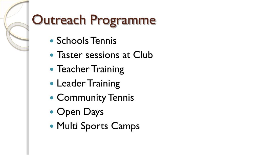 PPT WEST WARWICK ’ S TENNIS CLUB PowerPoint Presentation, free