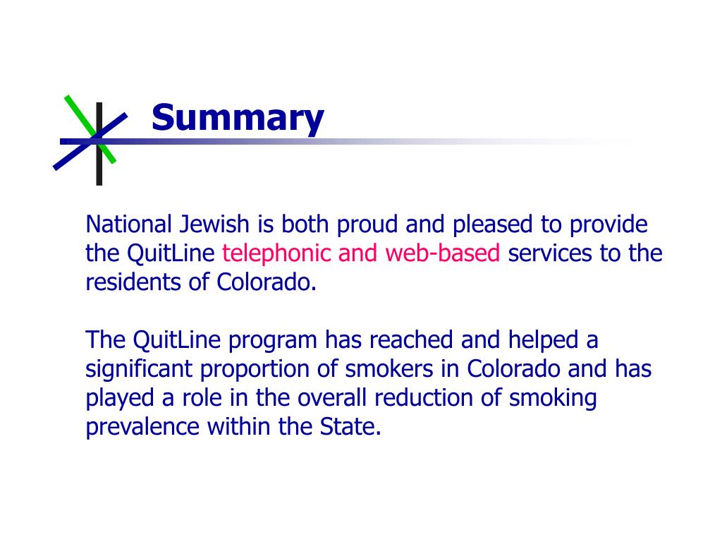 PPT Colorado Tobacco QuitLine David Tinkelman, MD PowerPoint Presentation ID5576918