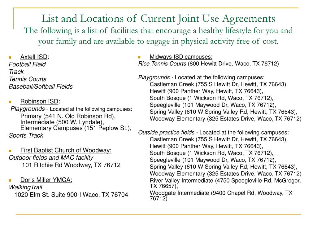 PPT Axtell ISD Football Field Track Tennis Courts Baseball/Softball