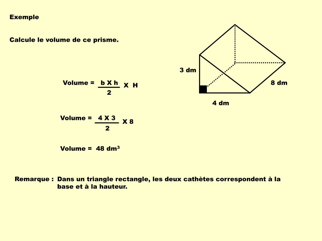 PPT Formule des volumes des solides PowerPoint Presentation, free