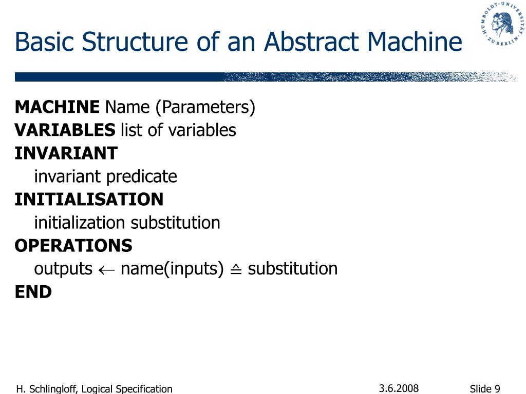 PPT Formal Methods of Systems Specification Logical Specification of