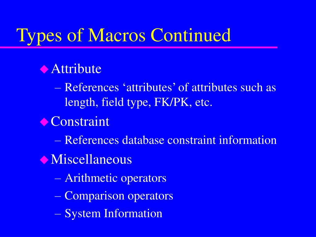 PPT ERWin Template Overview PowerPoint Presentation, free download