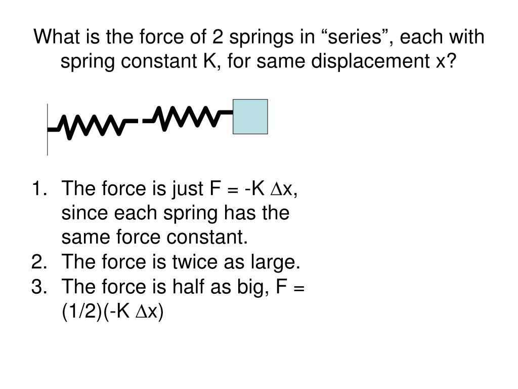PPT Pulleys, Strings, Springs and Things Part 2 PowerPoint Presentation ID5578851