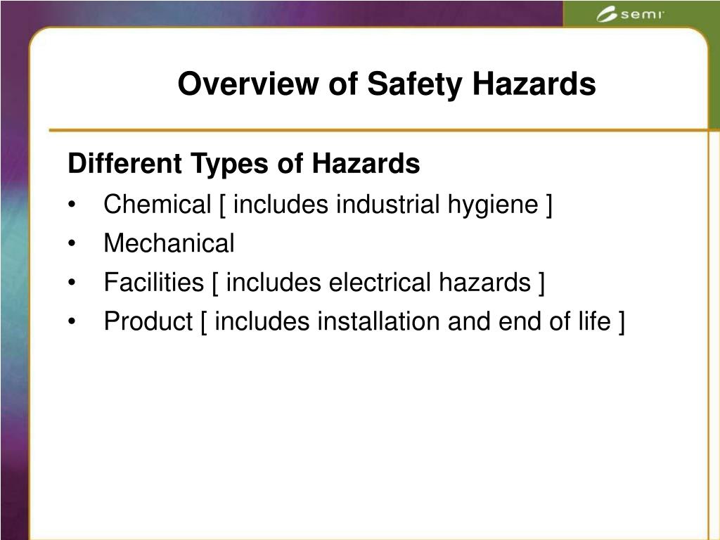 PPT Addressing Safety Concerns in Photovoltaic Manufacturing A