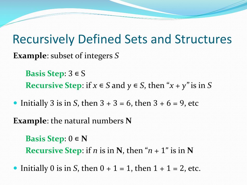 PPT Discrete Mathematics Recursion PowerPoint Presentation, free
