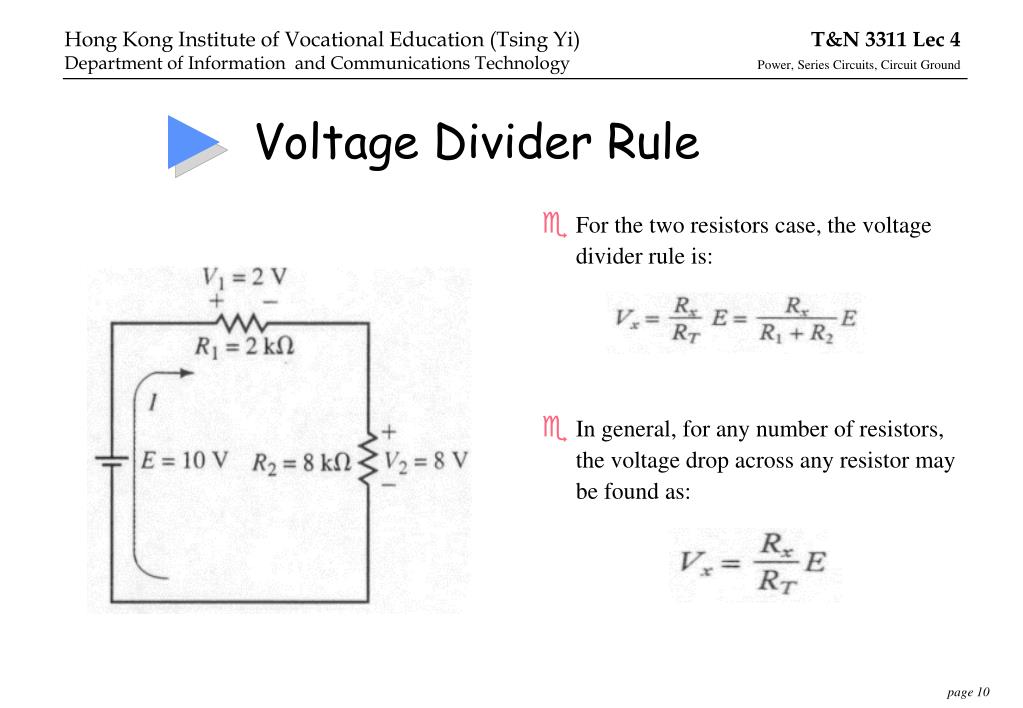 PPT Power, Series Circuits, Circuit Ground PowerPoint