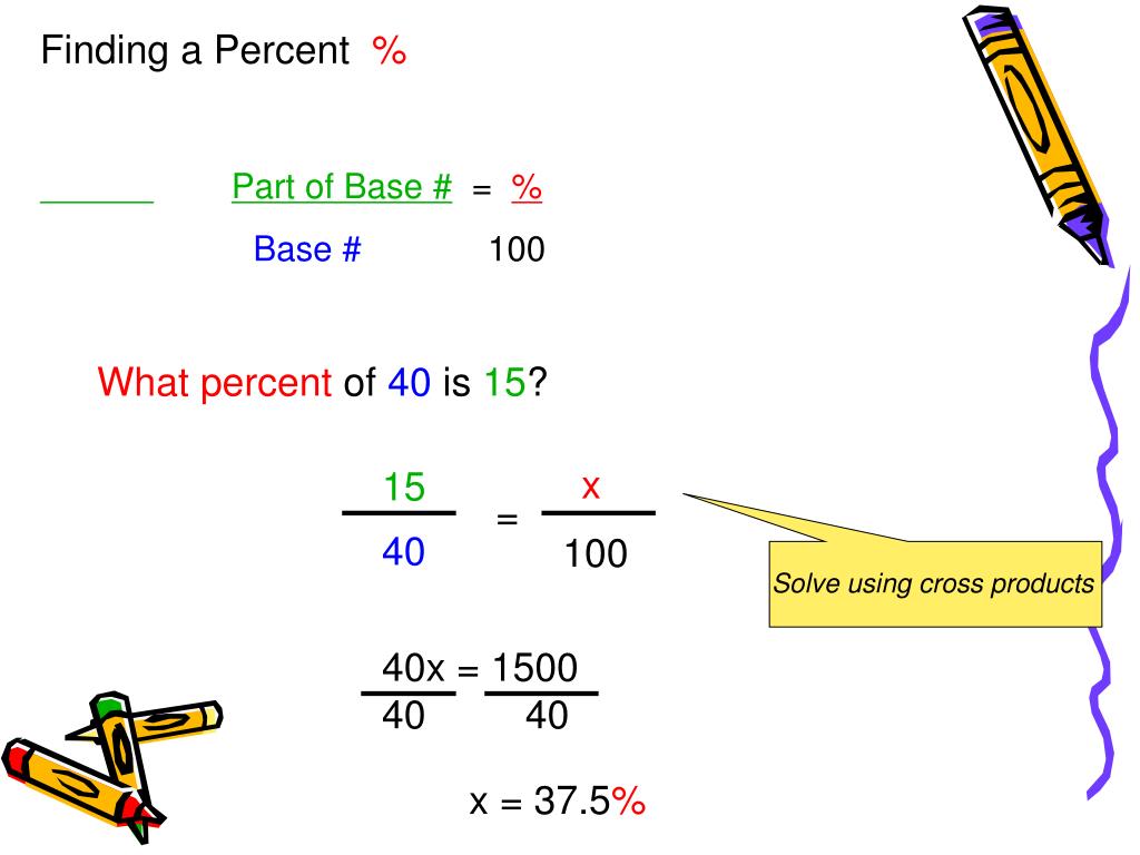 PPT Lesson 7.4 Concept How to use proportions to solve percent
