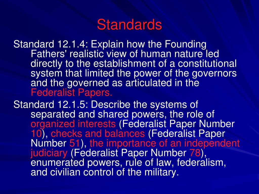 PPT The Federalist Papers PowerPoint Presentation, free download ID