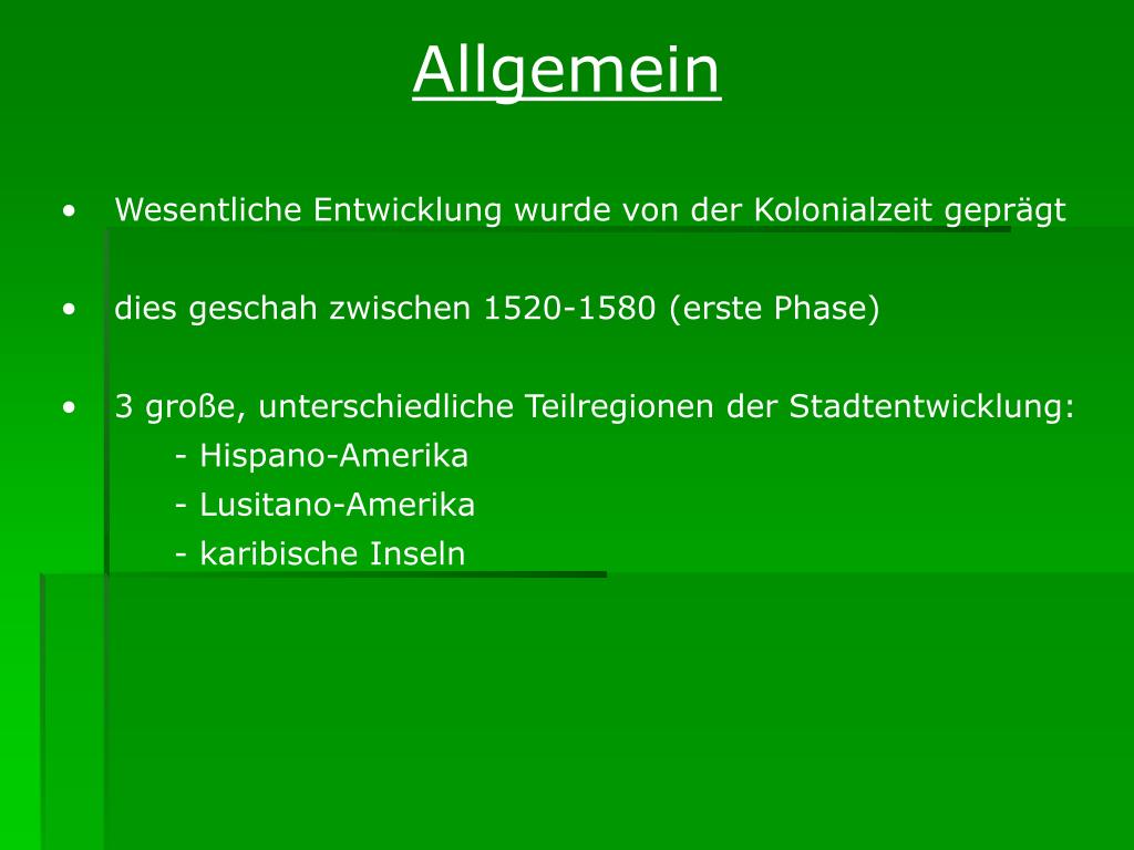 PPT Die lateinamerikanische Stadtentwicklung PowerPoint Presentation ID5583376