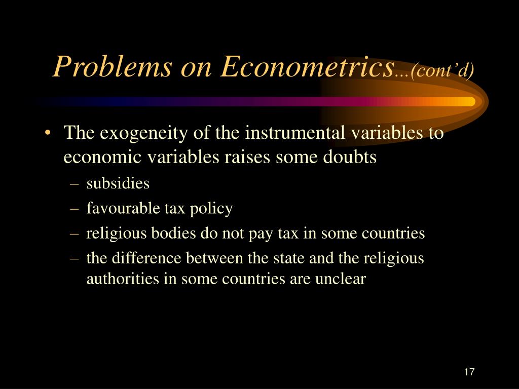 PPT Religion and Economic Growth across Countries PowerPoint