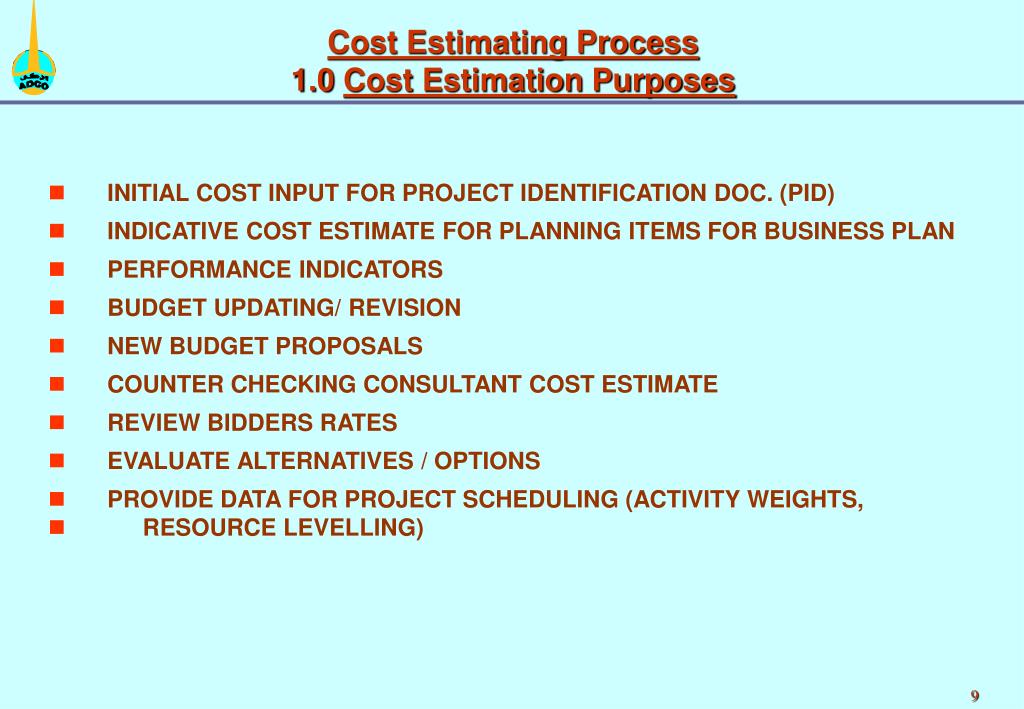 PPT BASIC DEFINITIONS COST PRICE MODULE (FOR CONSTRUCTION CONTRACTS