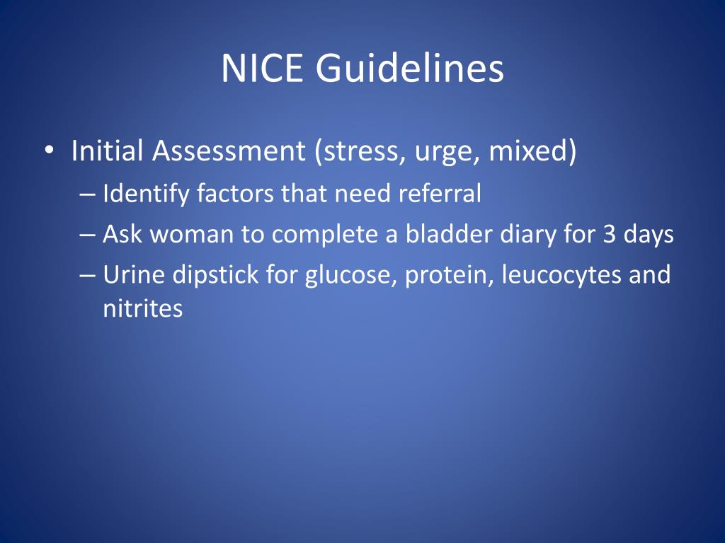 PPT Female Urinary Incontinence PowerPoint Presentation, free