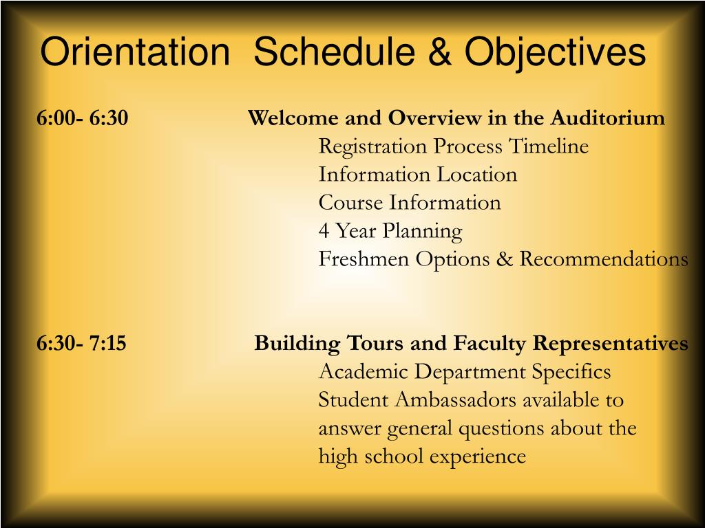 PPT to the Class of 2017 VS High School Orientation PowerPoint Presentation ID5591881