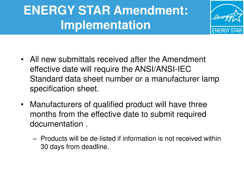 PPT ENERGY STAR for Residential Light Fixtures Durability