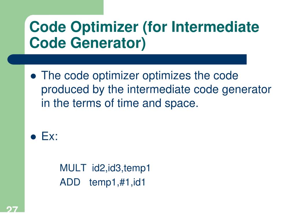 PPT Introduction to Compiler Design PowerPoint Presentation ID5602707