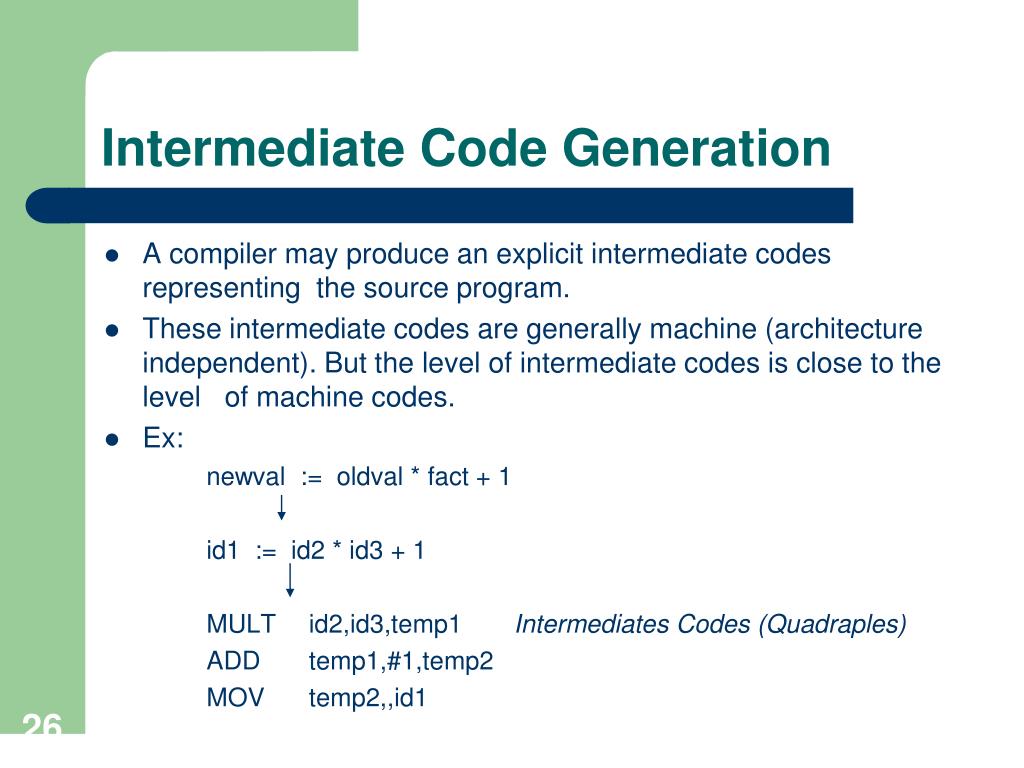 PPT Introduction to Compiler Design PowerPoint Presentation ID5602707